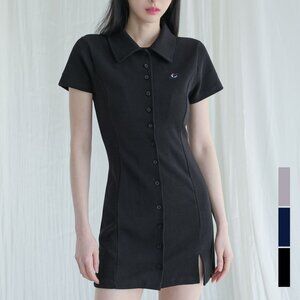 Avandress Pia Onepiece Collared Dress - 2024 - Black - Sz S - NWT